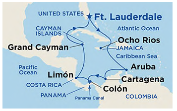 Florida to Panama Canal & Places In Between!